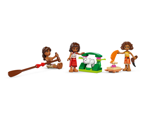LEGO® Moana's Adventure Canoe 43270