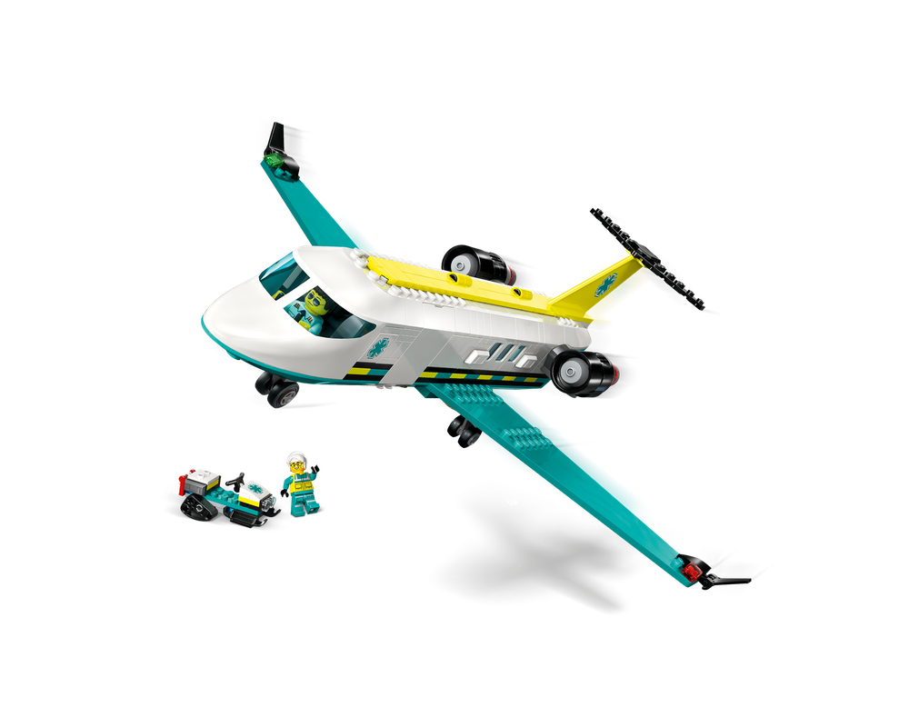 LEGO® Emergency Air Ambulance Airplane 60465