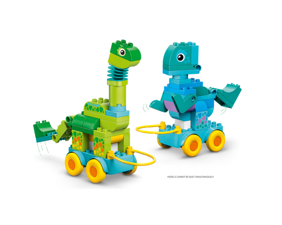 LEGO® DUPLO® 3 in 1 Dinosaurs on Wheels 10451