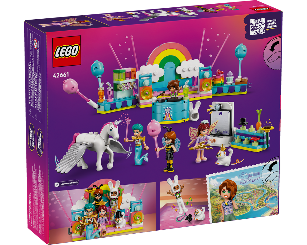 LEGO® Costume Party with Unicorn & Fairy 42661