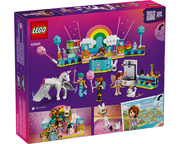 LEGO® Costume Party with Unicorn & Fairy 42661