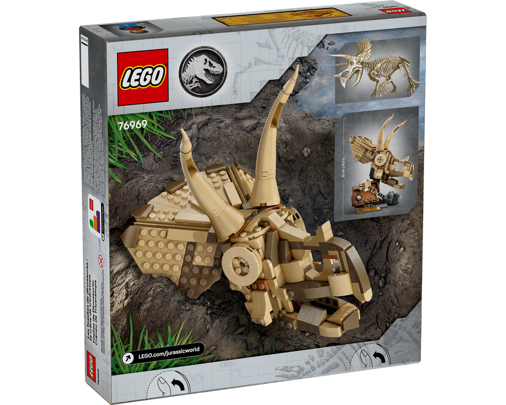 LEGO® Dinosaur Fossils: Triceratops Skull 76969