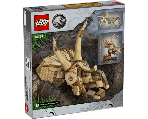 LEGO® Dinosaur Fossils: Triceratops Skull 76969