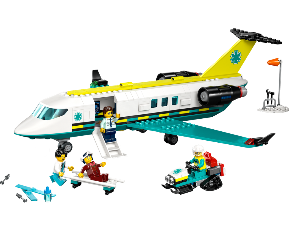 LEGO® Emergency Air Ambulance Airplane 60465 - 0
