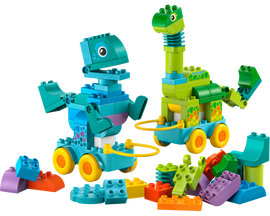LEGO® DUPLO® 3 in 1 Dinosaurs on Wheels 10451 - 0