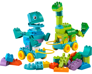 LEGO® DUPLO® 3 in 1 Dinosaurs on Wheels 10451 - 0