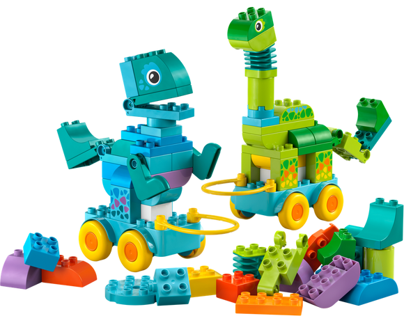 LEGO® DUPLO® 3 in 1 Dinosaurs on Wheels 10451