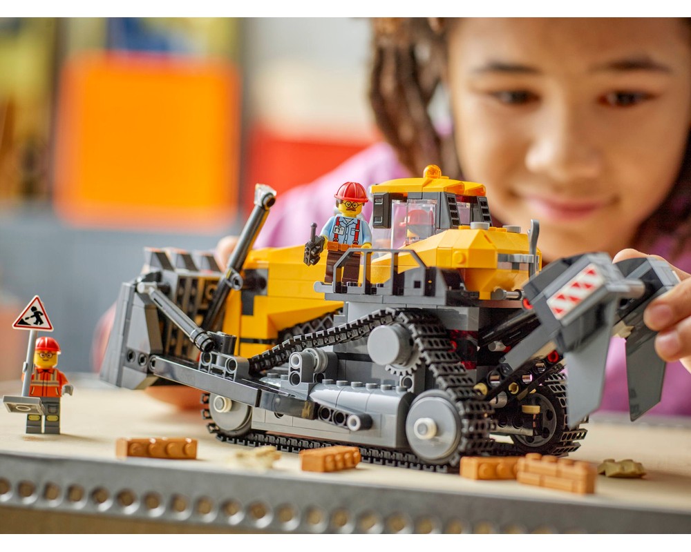 LEGO® Yellow Bulldozer 60466 | I'm Rick James Bricks
