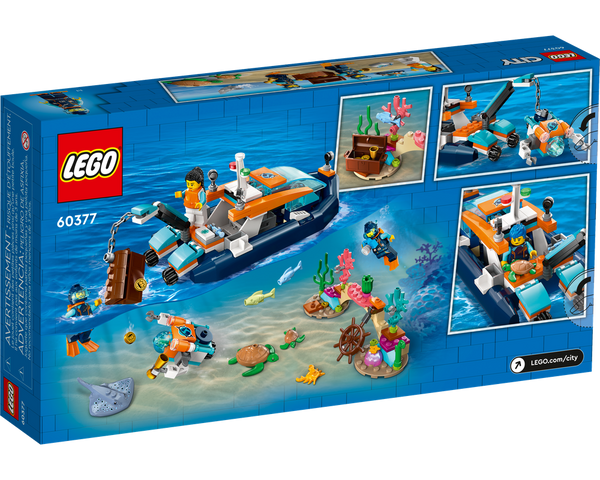 LEGO® Explorer Diving Boat 60377