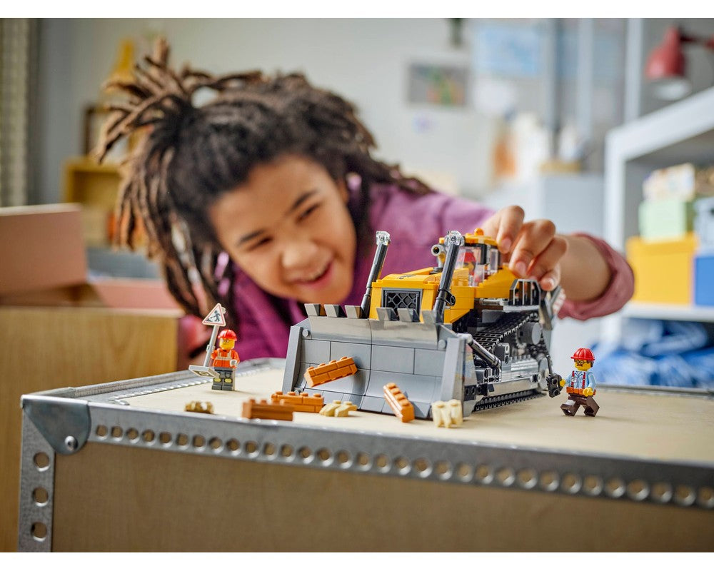 LEGO® Yellow Bulldozer 60466 | I'm Rick James Bricks