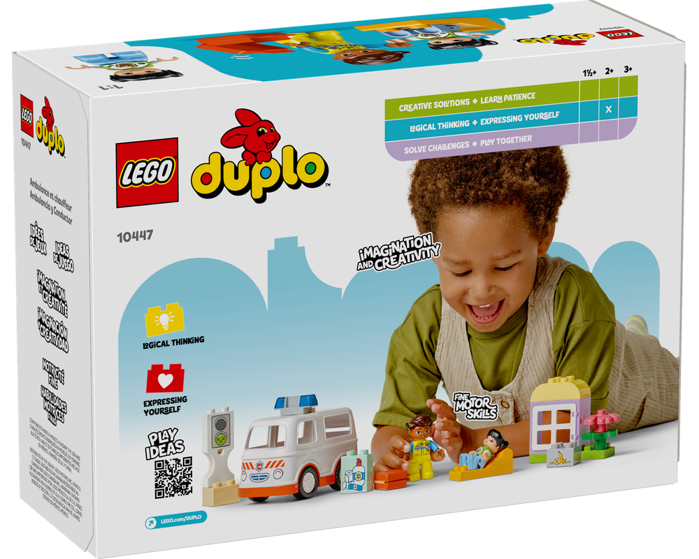 LEGO® DUPLO® Ambulance & Driver 10447