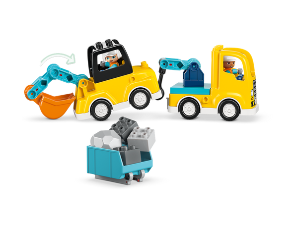 LEGO® DUPLO® 3 in 1 Construction Vehicles 10475