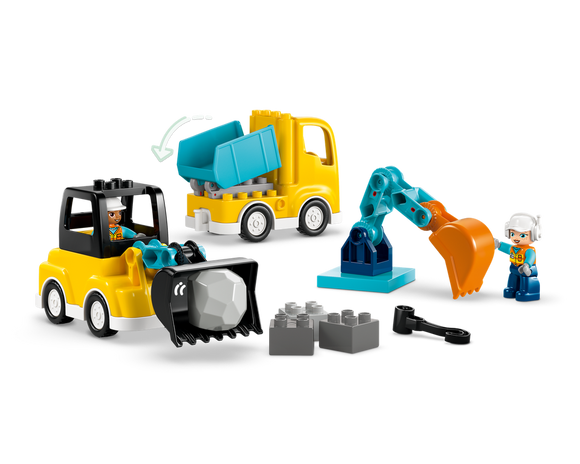 LEGO® DUPLO® 3 in 1 Construction Vehicles 10475