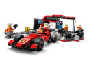 LEGO® F1® Pit Stop & Pit Crew with Ferrari Car 60443-3