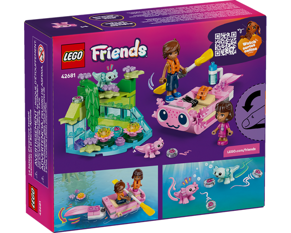 LEGO® Axolotl Adventure Boat 42681
