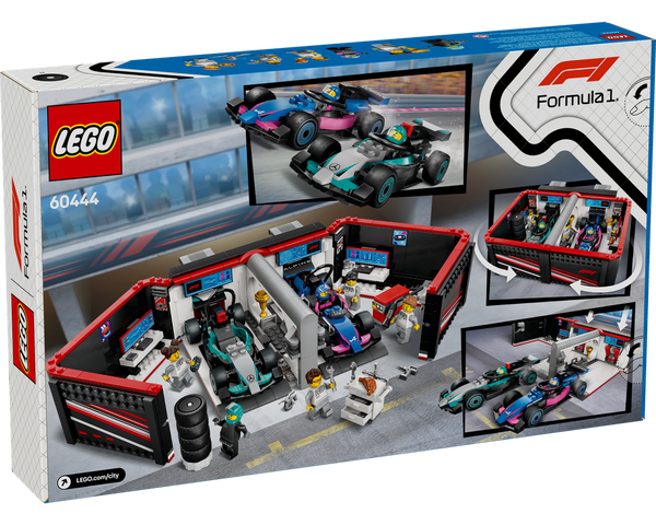 LEGO® F1® Garage & Mercedes-AMG & Alpine Cars 60444