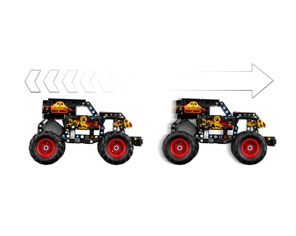 LEGO® Monster Jam™ Grave Digger™ Fire and Ice 42219