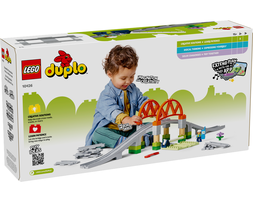 LEGO® DUPLO® Train Bridge and Tracks Expansion Set 10426