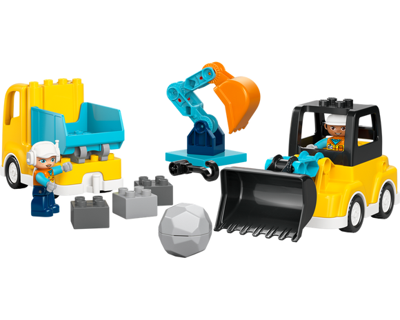 LEGO® DUPLO® 3 in 1 Construction Vehicles 10475