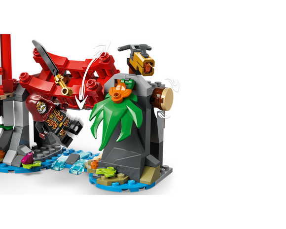 LEGO® Ninja Vehicle Tree House Battle 71857