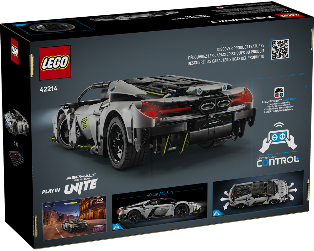 LEGO® Lamborghini Revuelto Super Sports Car 42214 | I'm Rick James Bricks