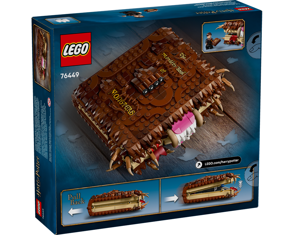 LEGO® Chomping Monster Book of Monsters 76449