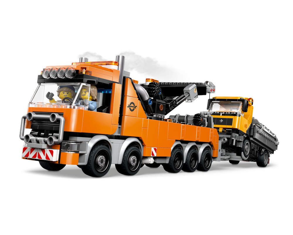 LEGO® Heavy-Duty Recovery Tow Truck with Crane 60467