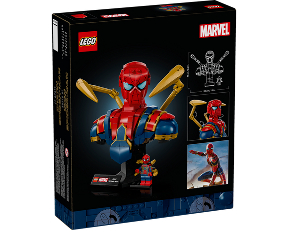 LEGO® Iron Spider-Man Bust 76326