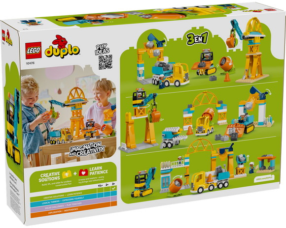 LEGO® DUPLO® 3 in 1 Construction Site and Vehicles 10476