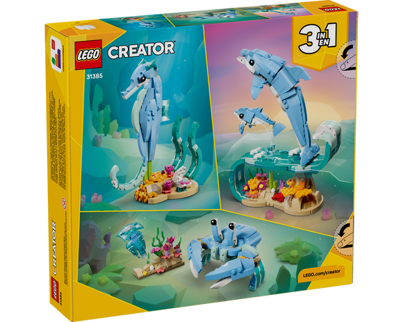 LEGO® Sea Animals: Beautiful Dolphins 31385