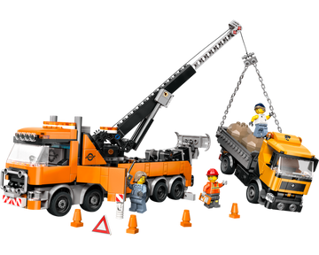 LEGO® Heavy-Duty Recovery Tow Truck with Crane 60467 - 0