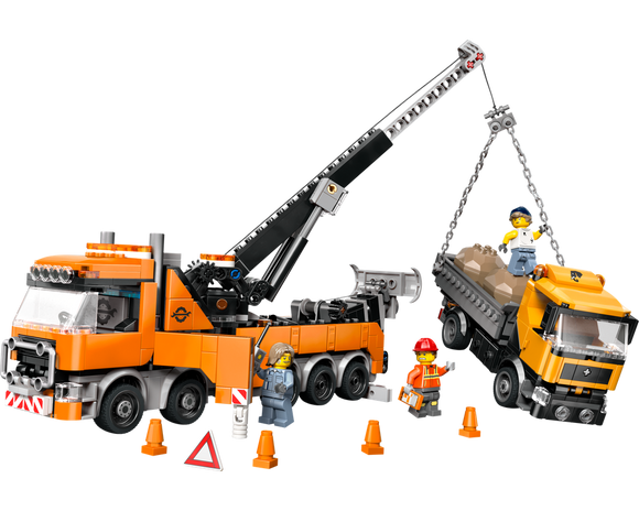 LEGO® Heavy-Duty Recovery Tow Truck with Crane 60467
