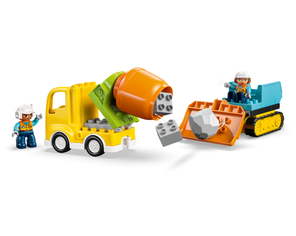 LEGO® DUPLO® 3 in 1 Construction Site and Vehicles 10476