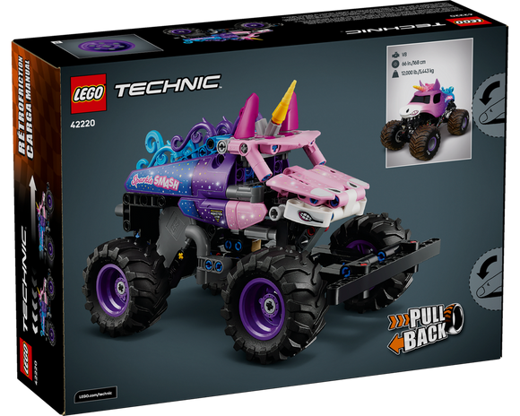 LEGO® Monster Jam™ Sparkle Smash™ Pull-Back 42220