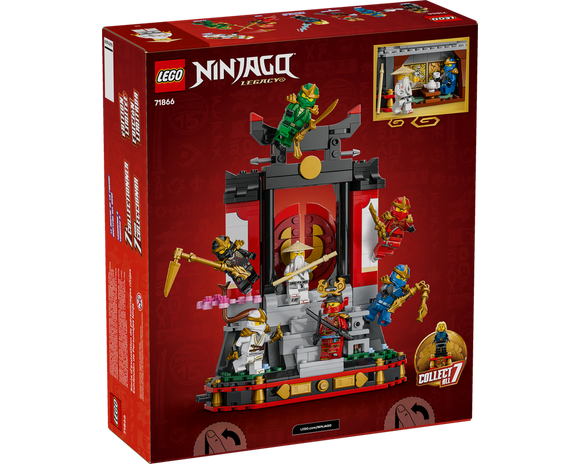 LEGO® Ninja Character Display 15th Anniversary 71866