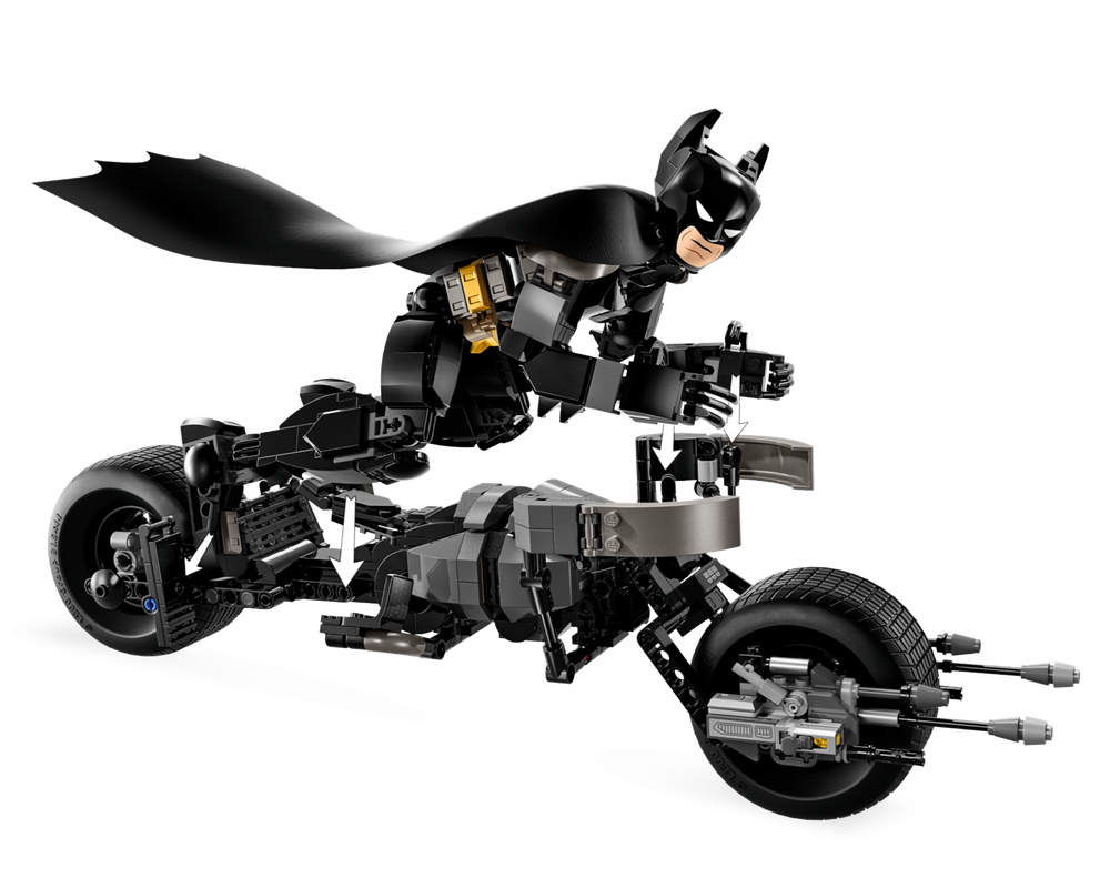 LEGO® Batman™ Construction Figure and the Bat-Pod Bike 76273