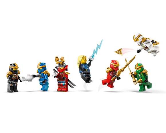 LEGO® Ninja Character Display 15th Anniversary 71866