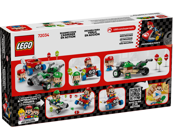 LEGO® Mario Kart™ – Baby Mario vs. Baby Luigi 72034