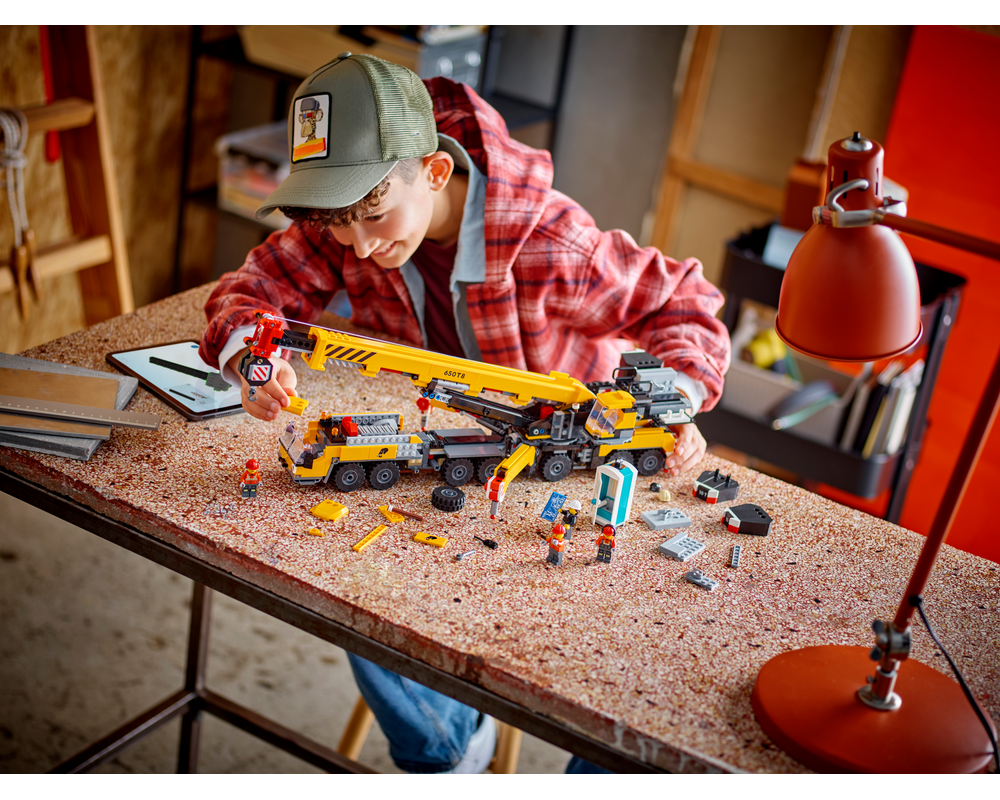 LEGO® Yellow Mobile Construction Crane 60409 I'm Rick James Bricks