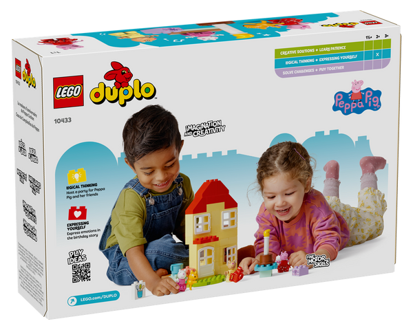 LEGO® DUPLO® Peppa Pig Birthday House 10433