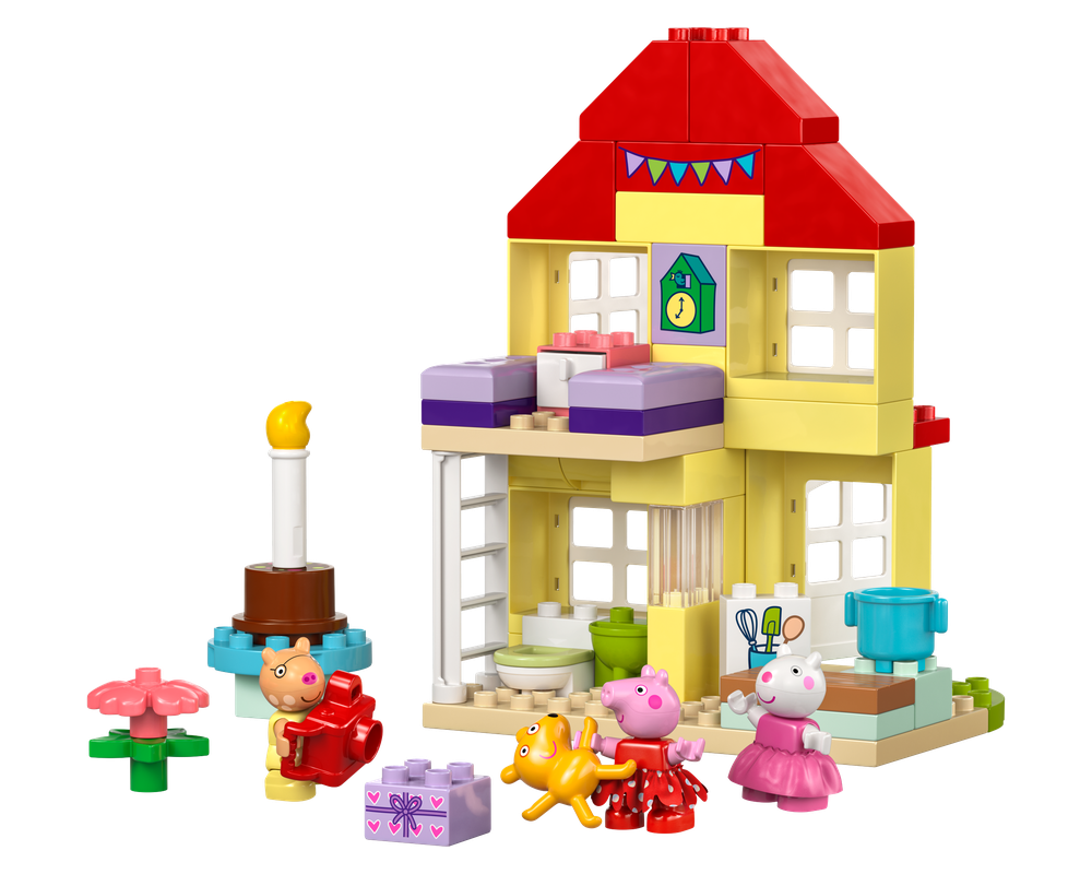 LEGO® DUPLO® Peppa Pig Birthday House 10433 - 0