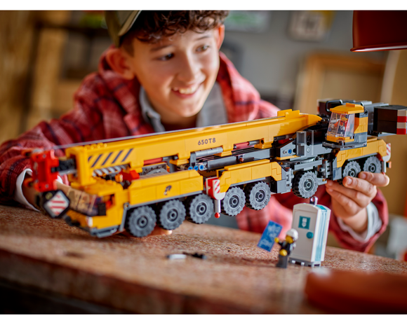 LEGO®  Yellow Mobile Construction Crane 60409