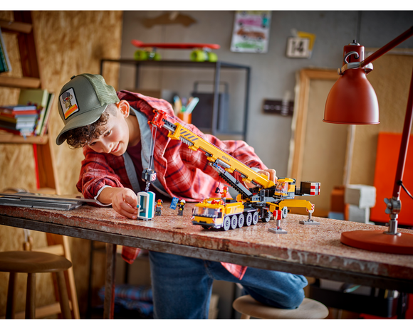LEGO®  Yellow Mobile Construction Crane 60409