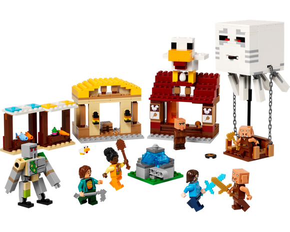 LEGO® The Ghast Balloon Village Attack 21273