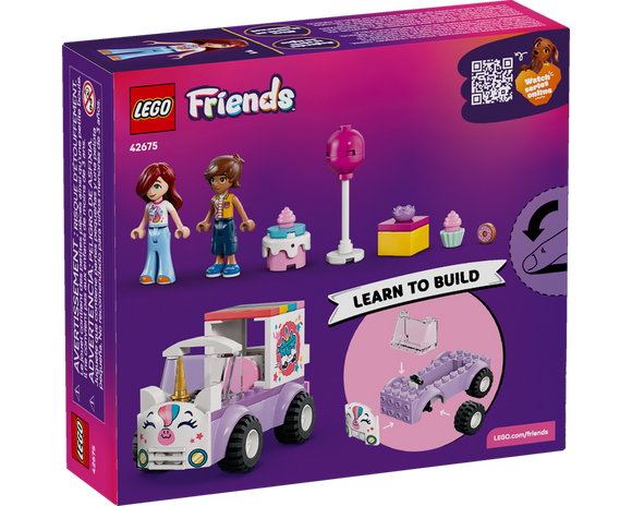 LEGO® Unicorn Cake Delivery Car 42675