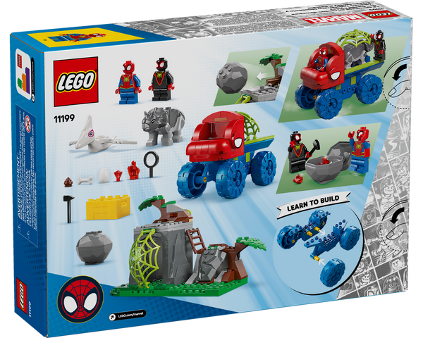 LEGO® Team Spidey Dino Crawler Rescue 11199