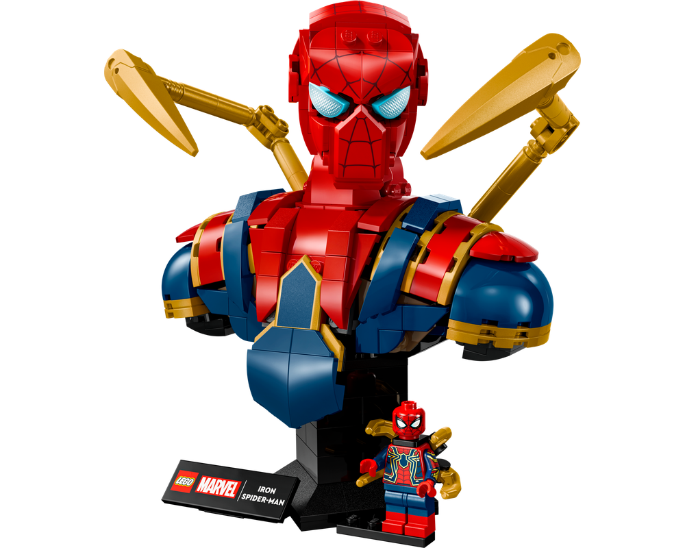 LEGO® Iron Spider-Man Bust 76326