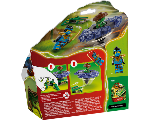 LEGO® Nya vs. Mutation Monster Spinner 71849