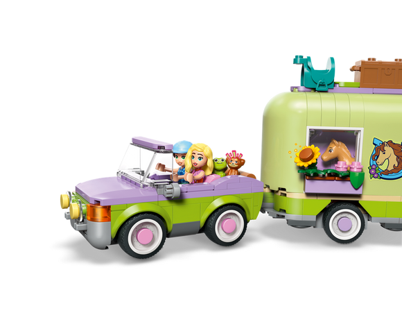 LEGO® Horse & Baby Foal Trailer 42695