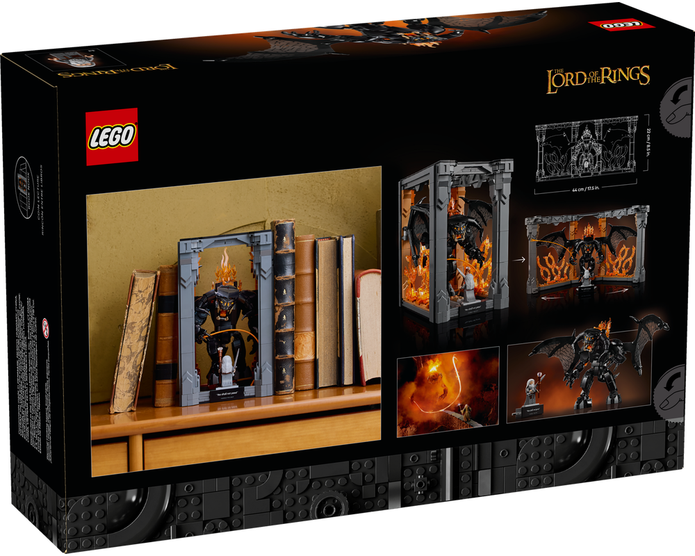 LEGO® The Lord of the Rings: Balrog™ Book Nook 10367